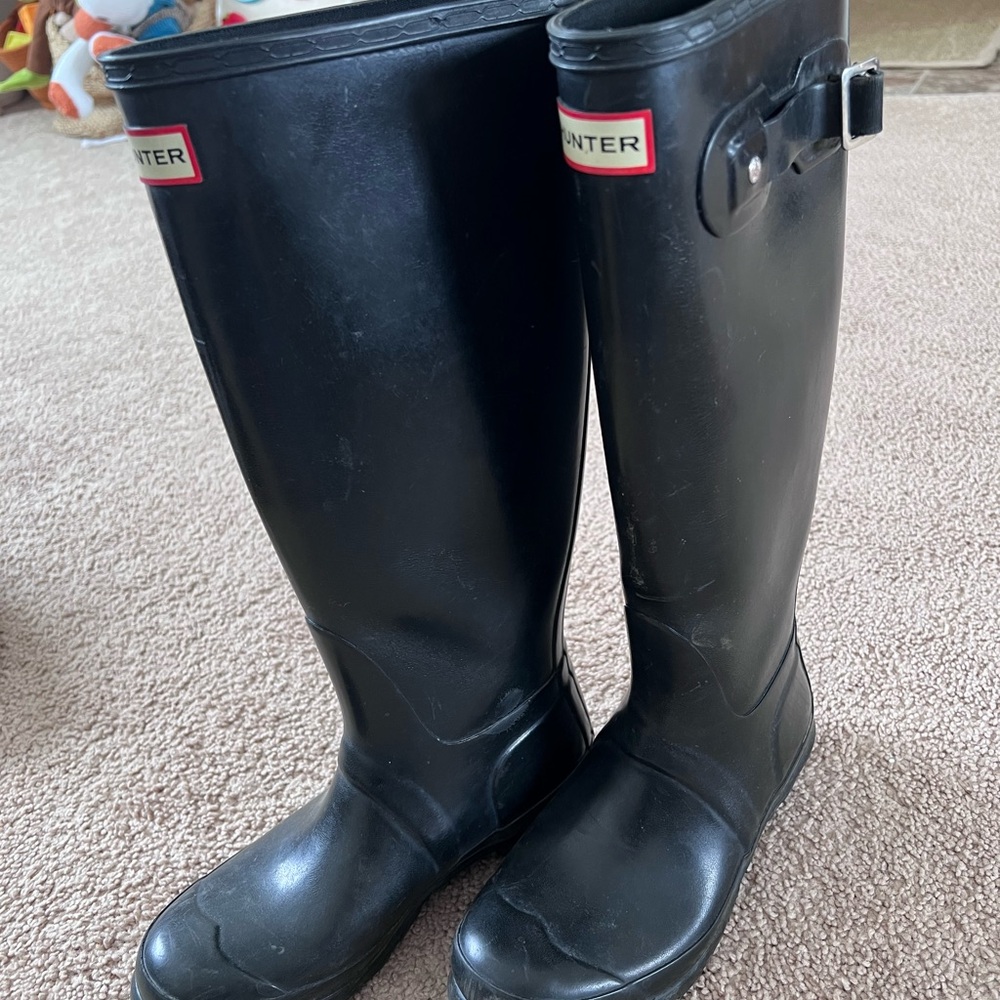 Black Hunter Boots